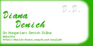 diana denich business card